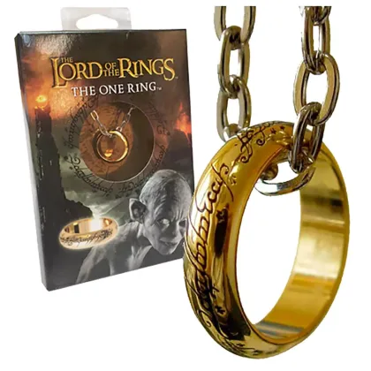 The noble collection Replica en blister el señor de los anillos anillo unico