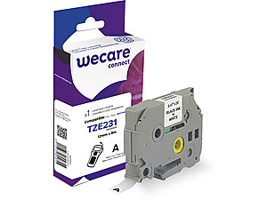 Armor Wecare Etiqueta Blanca Texto negro