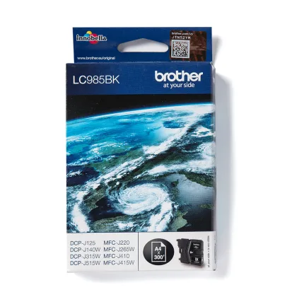 Brother Cartucho de tinta negra LC985 para DCP-J315W sin blister