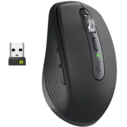 Logitech Inalámbrico Mx Anywhere 3S For Business/ Batería recargable/ Hasta 8000 Dpi Grafito