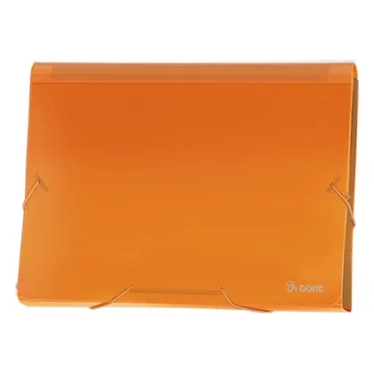 Dohe Clasificador acordeon Pp A4 traslucido naranja
