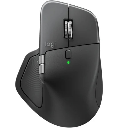 Logitech Ergonómico Inalámbrico Mx Master 4/ Batería recargable/ Hasta 8000 Dpi Grafito