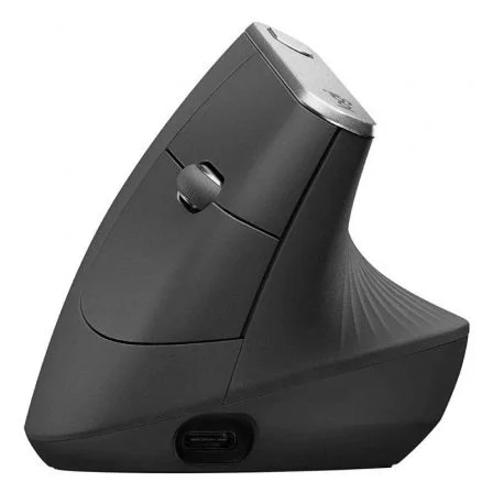 Logitech Vertical Inalámbrico Vertical Mx/ Batería recargable/ Hasta 4000 Dpi