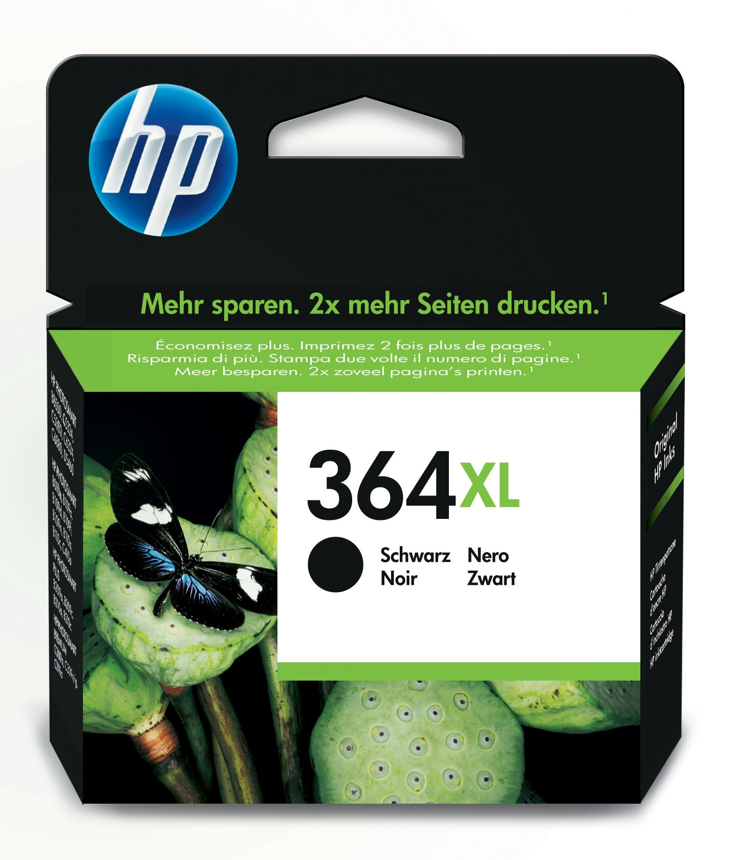 HP Photosmart C6380/CN255B/Premium W/B109A Cartucho Negro