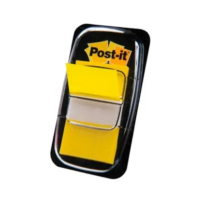 Post-It Banderitas index 680-5 25, 4x43, 1mm amarillo