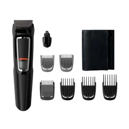 Philips Set arreglo personal multigroom mg3730 - 15 6peines - 60m autonomia - 8 en 1 - funda