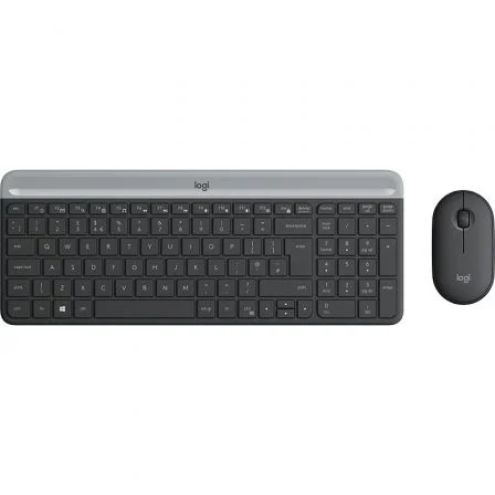Logitech y Ratón Inalámbricos Slim Combo MK470