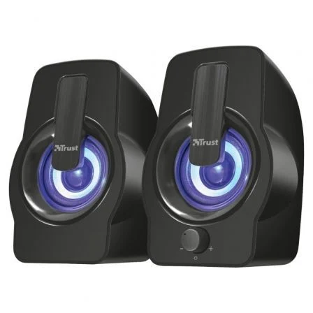 Trust Altavoces Gemi RGB/ 12W/ 2.0