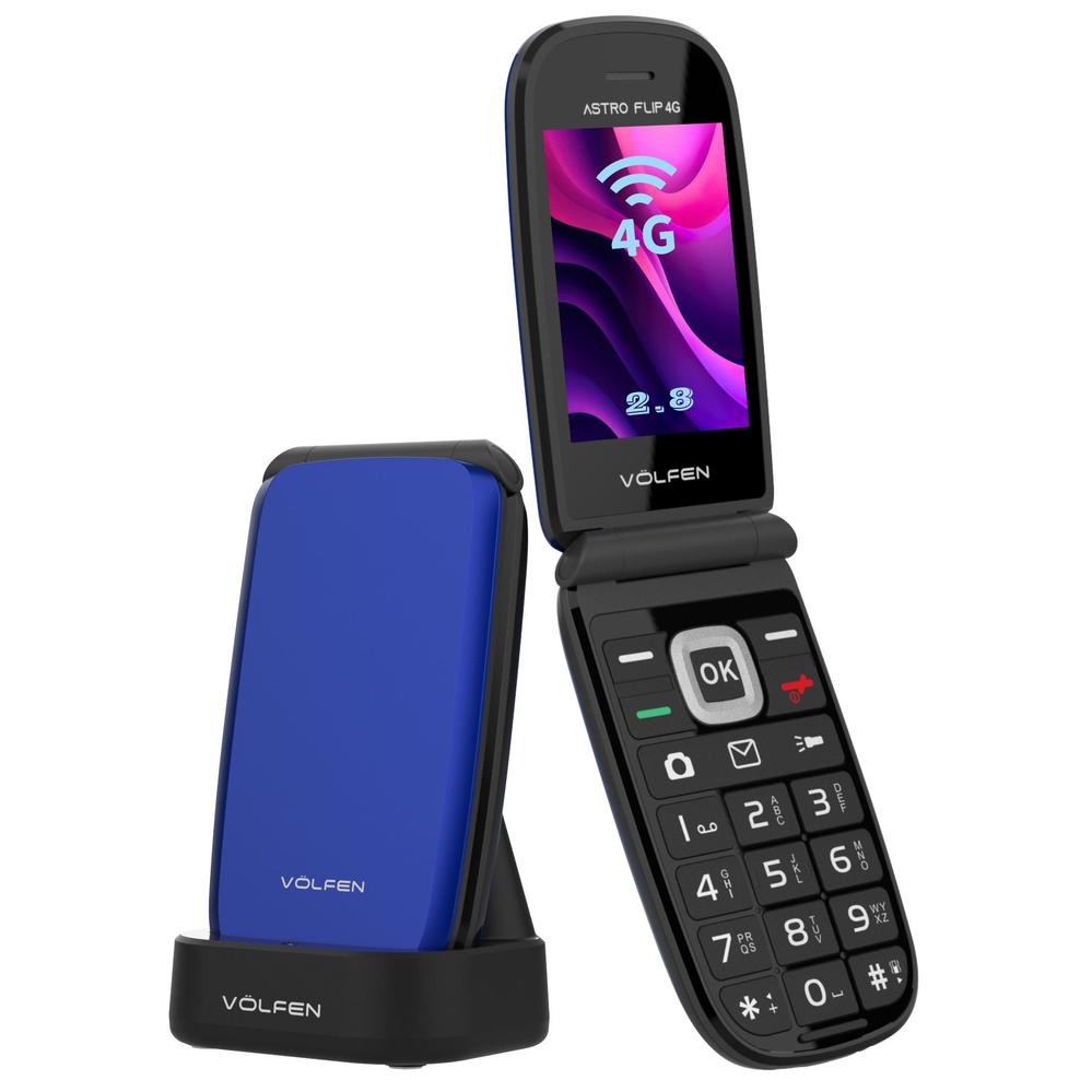 Volfen Telefono movil astro flip azul – 4G