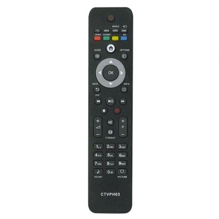 Mando para Tv CTVPH03 compatible con Philips