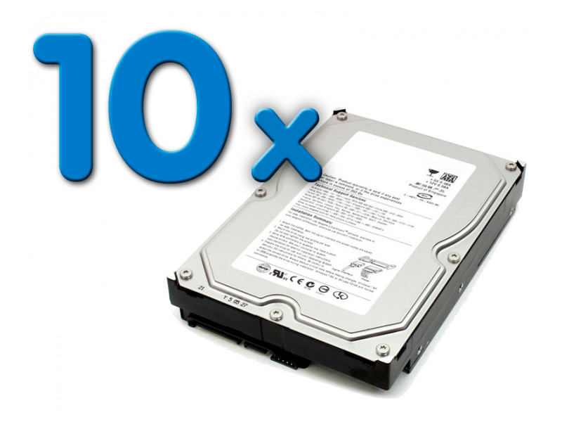 Lote 3, 5'' SATA 500 Gb. Pack 10 Reacondicionado