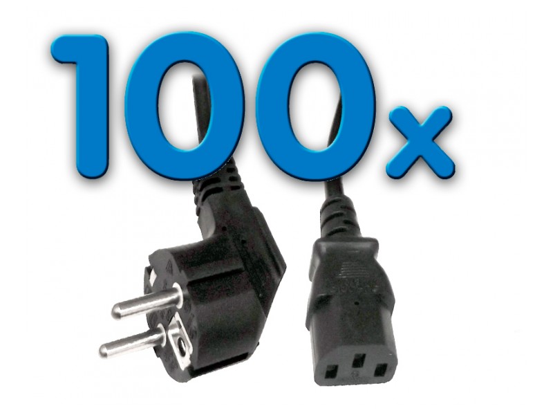 Cable Alimentación Clb-Cor Pack 100 Nuevo