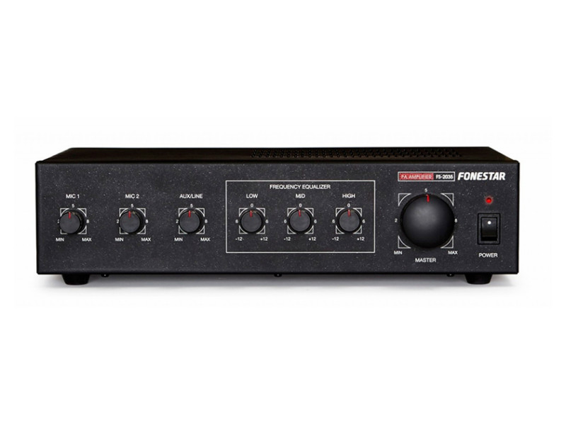 Fonestar Tarjeta sonido Amplificador FS-2035 Reacondicionado