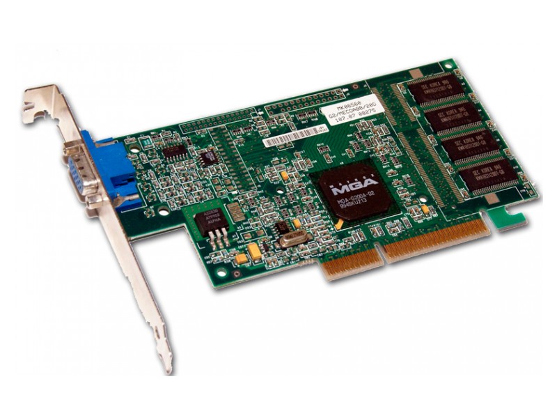 Tarjeta Matrox G200 8 Mb. Agp Reacondicionado
