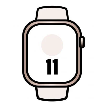 Apple Watch Series 11/ GPS/ 46mm Oro Rosa / Rosa