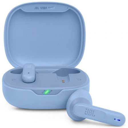 JBL Vibe Flex con estuche de carga/ Autonomía 8h Azul – Bluetooth