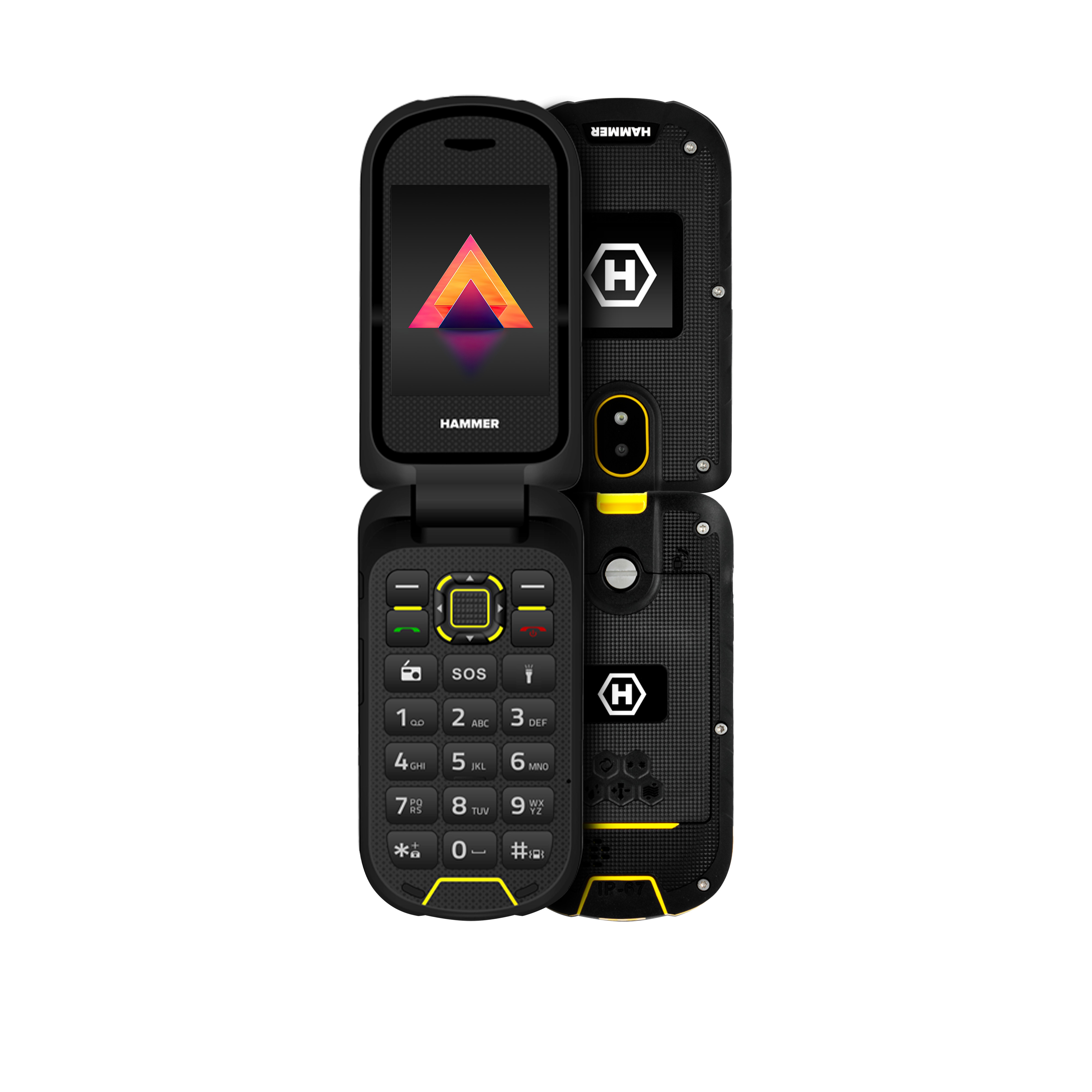 Hammer Telefono movil bow 2.4" black