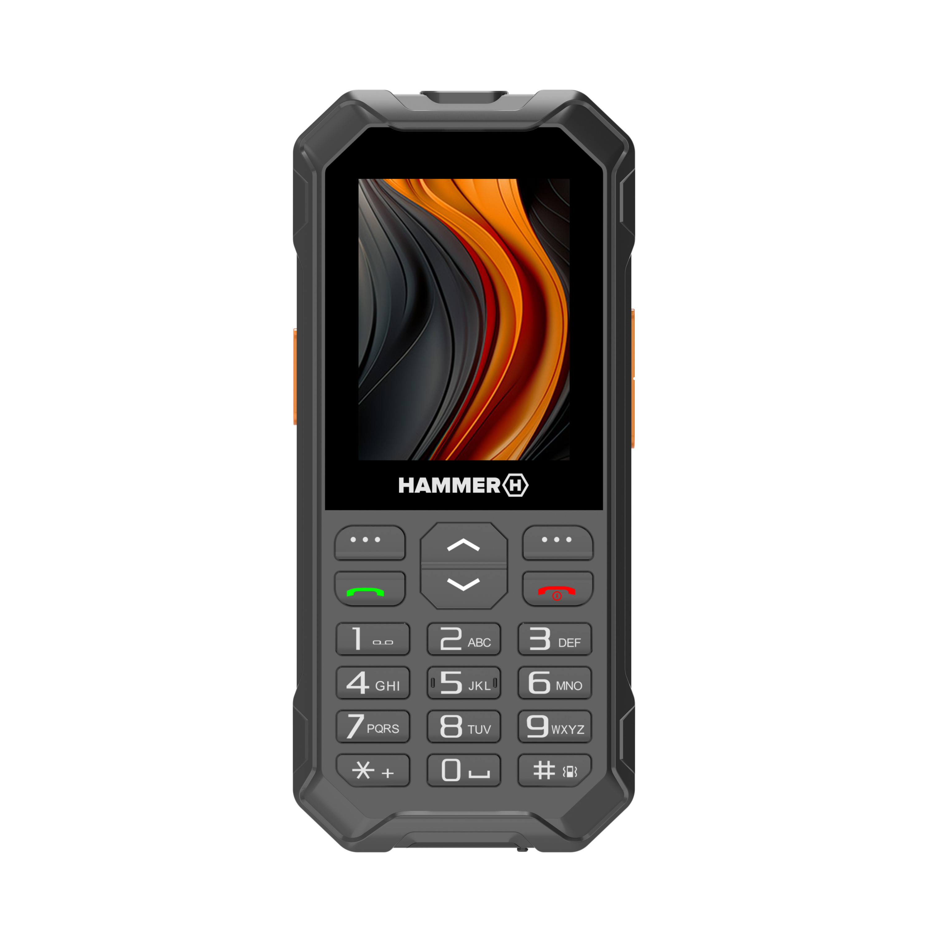 Hammer Telefono movil rugerizado 6 2.4" negro – 4G