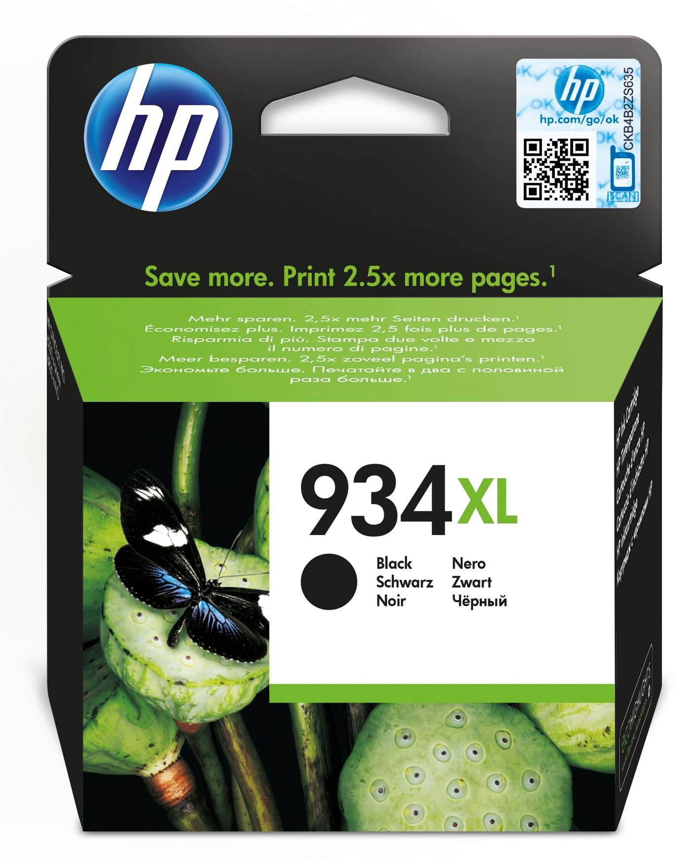 HP OfficeJet Pro 6230/6830 nº934XL Cartucho Negro