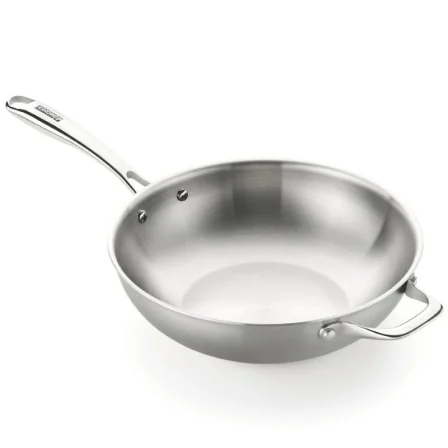 Sartén Monix Wok Planet Inox M212028/ Ø28cm/ Aluminio fundido/ Apta para Inducción