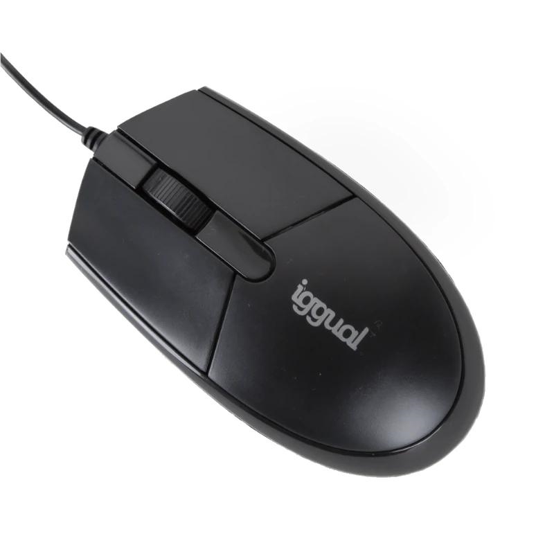 iggual óptico COM-BASIC3-800DPI negro