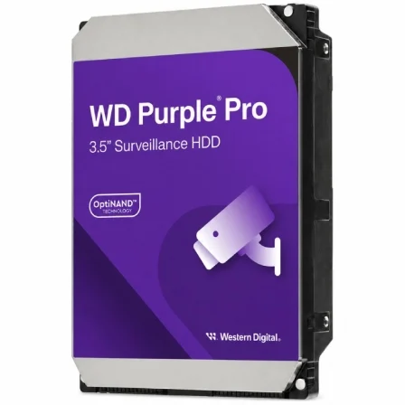Disco Duro Western Digital WD Purple Pro Surveillance 8TB/ 3.5"/ SATA III/ 256MB