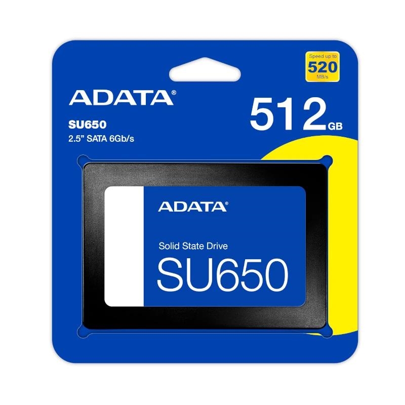 A-Data Adata Ultimate SU650 512GB 3D Nand 2, 5" SATA3