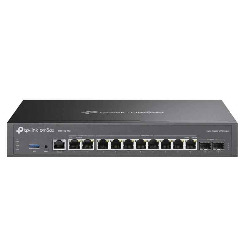 TP-LINK ER7412-M2 2x2.5GbE 2xGb SFP 8xGbE