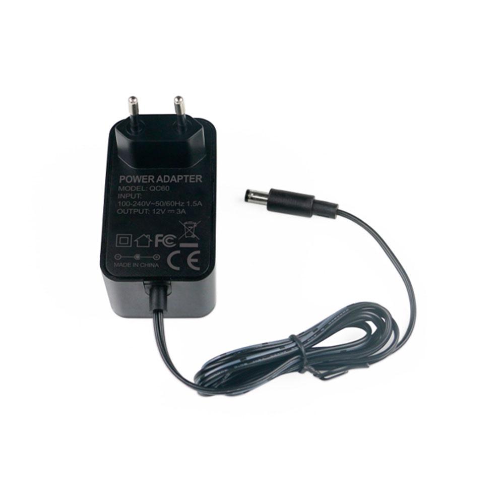 Dayma Cargador universal para router / LCD / 36W 12V 3A 5.5x2.5 mm