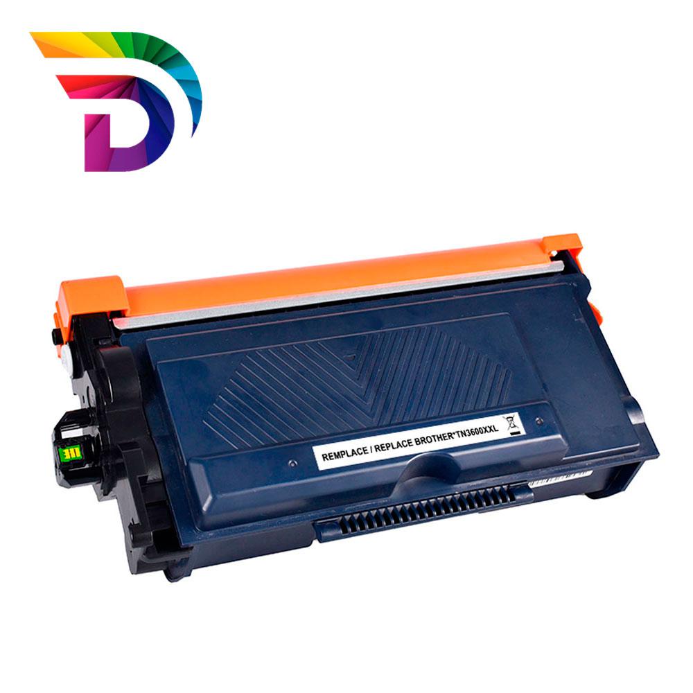 Dayma Toner compatible para Brother TN3600 Xxl Negro