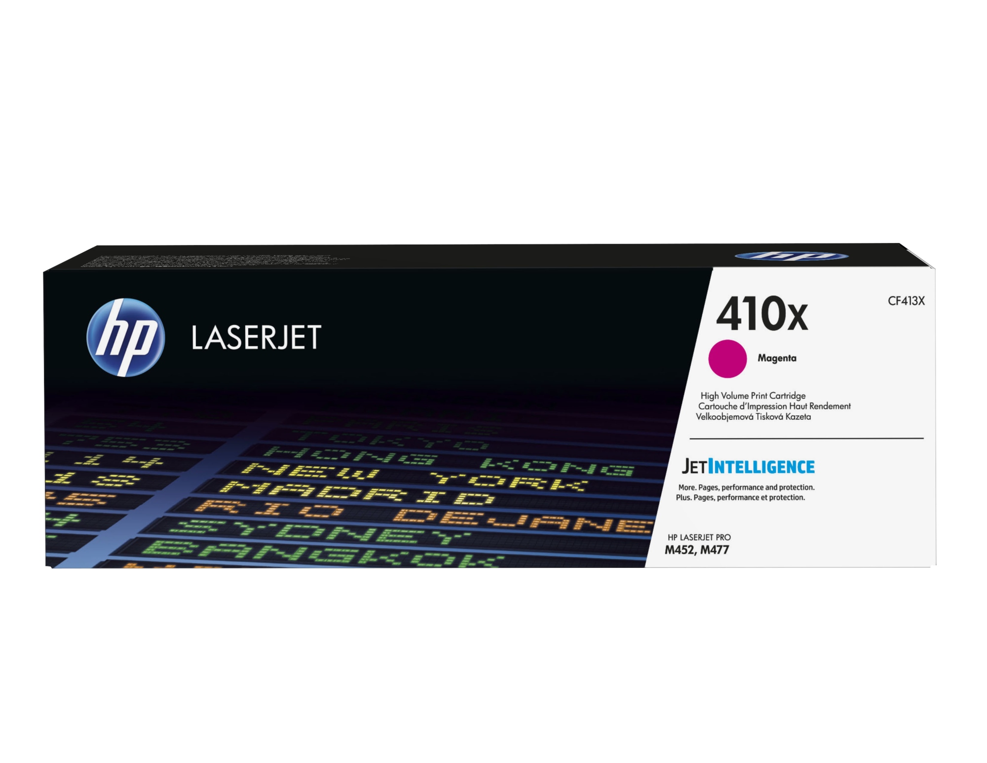 HP ÷ Tóner originales cf413x magenta 410x 5.000 páginas