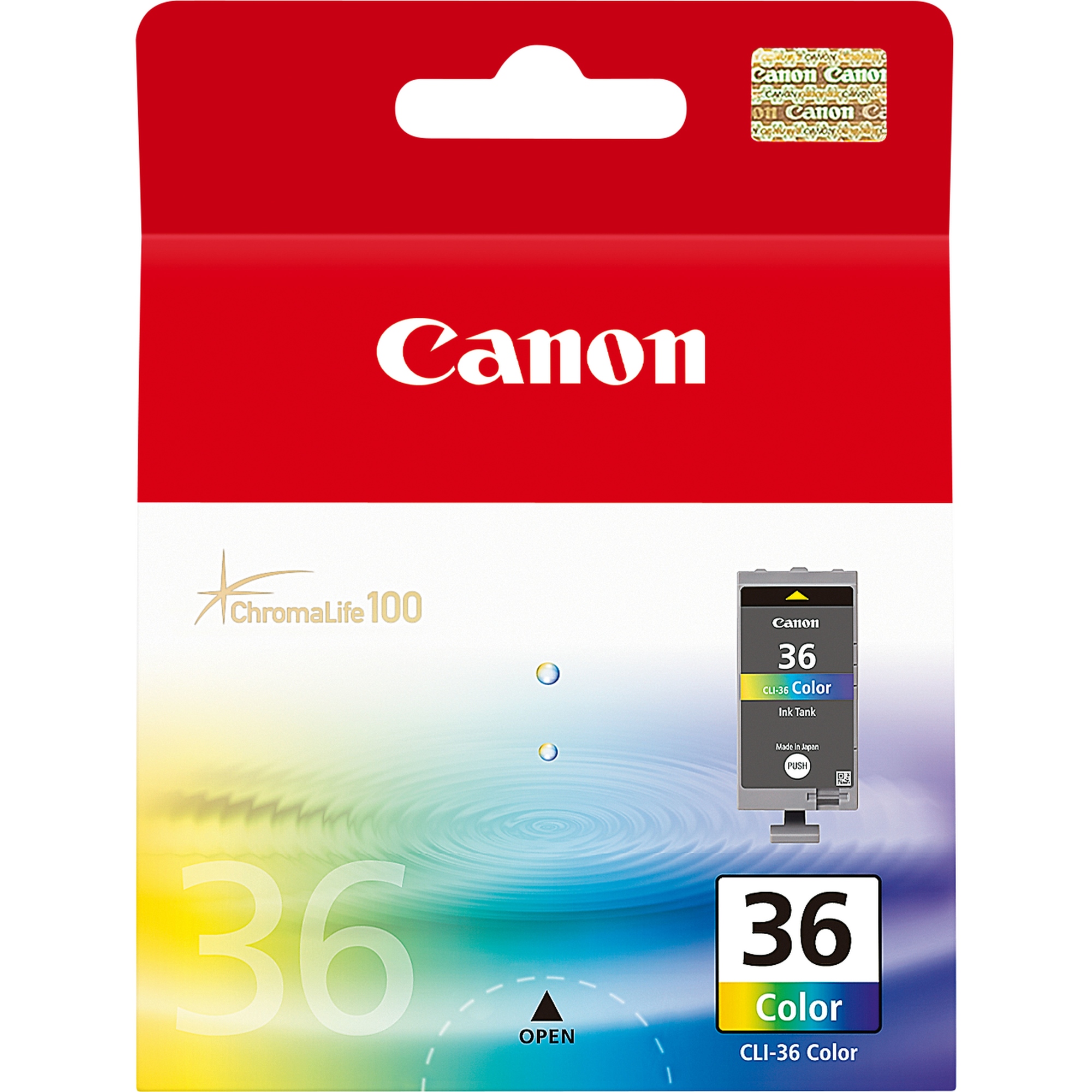 Canon ÷ Tinta original cli36 color 12ml