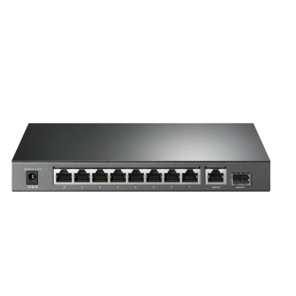 Tplink ÷ TP-LINK tl-sg1210p 9p giga 1p SFP gigabit 8 puertos POE/poe+ alimentacion POE 63w