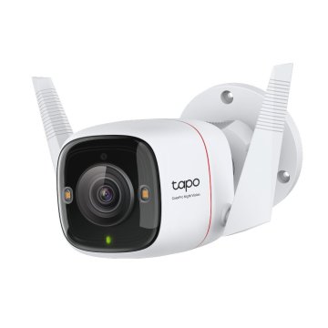 ÷ Camara exterior rj45 wifi tp-link tapo c325wb 4mp mic+alt fija poe ip66 v.noct color