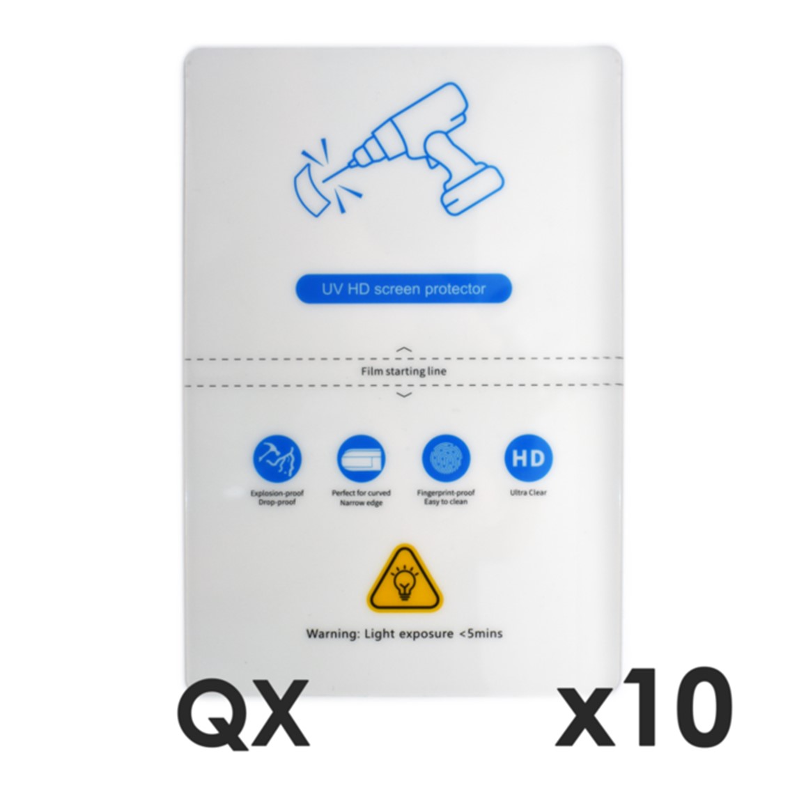 Qcharx international Laminas de fijacion qcharx altas prestaciones hidrogel HD qx hibrida mediante…