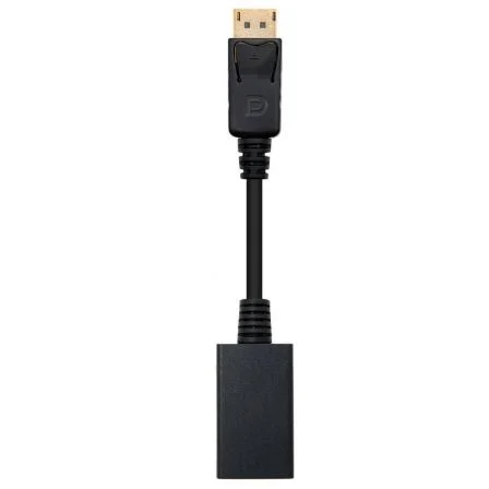 Conversor Nanocable 10.16.0502 Negro – HDMI / DisplayPort