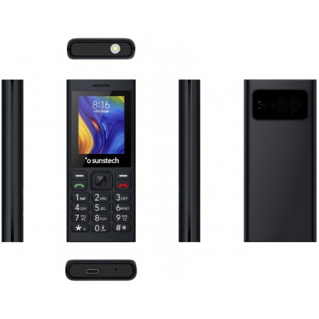 Teléfono Móvil Sunstech CEL5 Negro