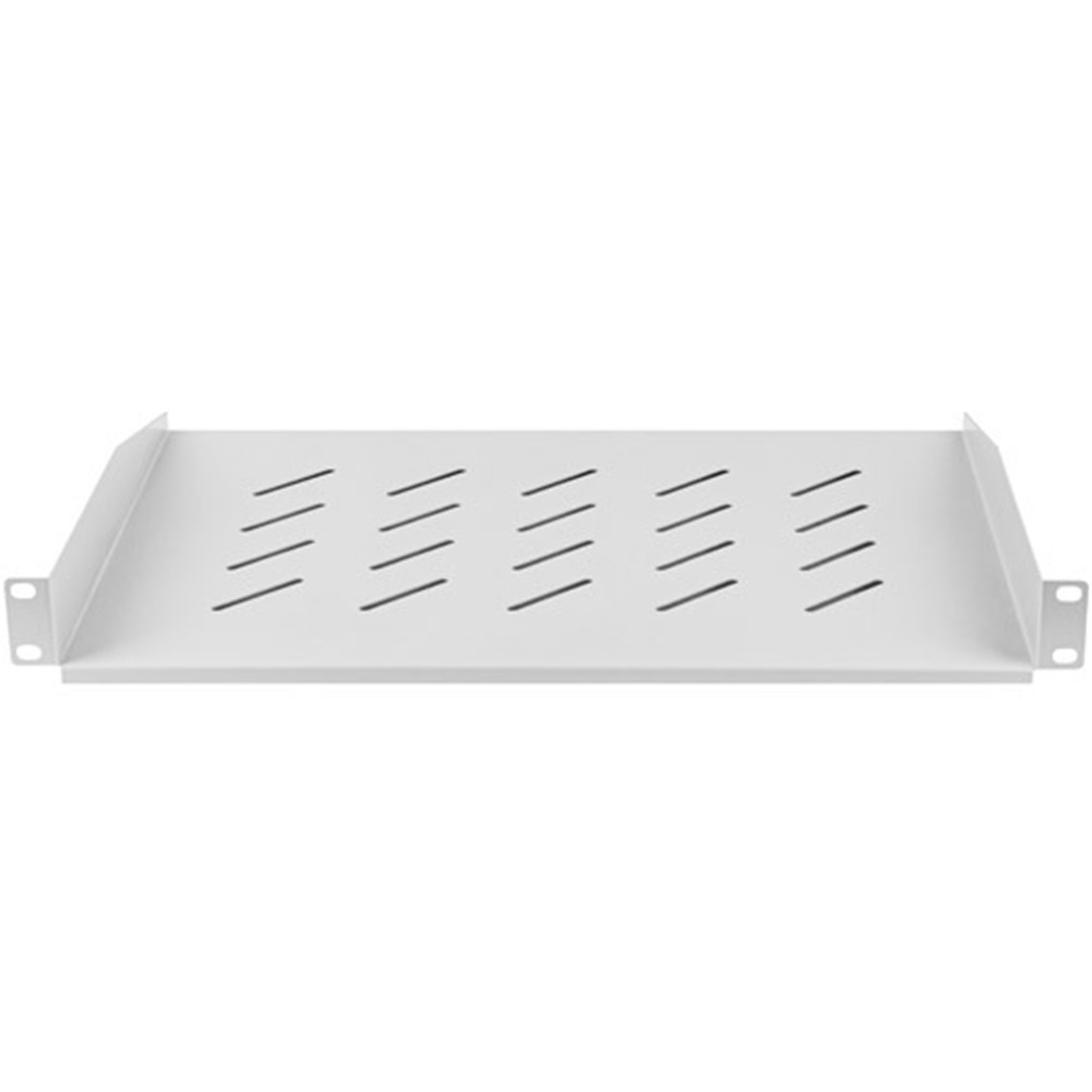 Lanberg Bandeja fija 1u 483x315 mm hasta 20 kg rack de 19 gris