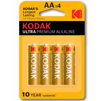 Kodak Blister pilas alcalina ultra aa lr6 - blister 4 pilas