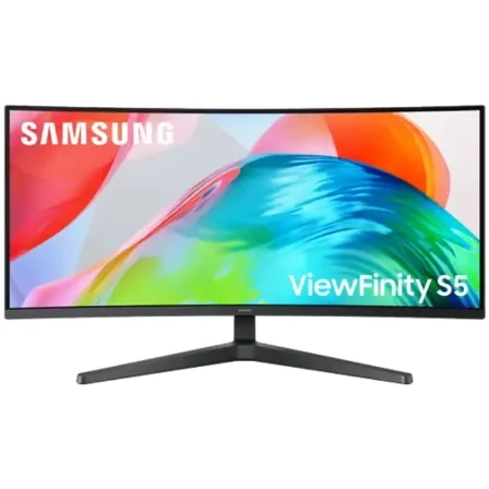 Samsung Profesional Ultraparonámico Curvo ViewFinity S5 S34H550GAU 34"/ Uwqhd Negro