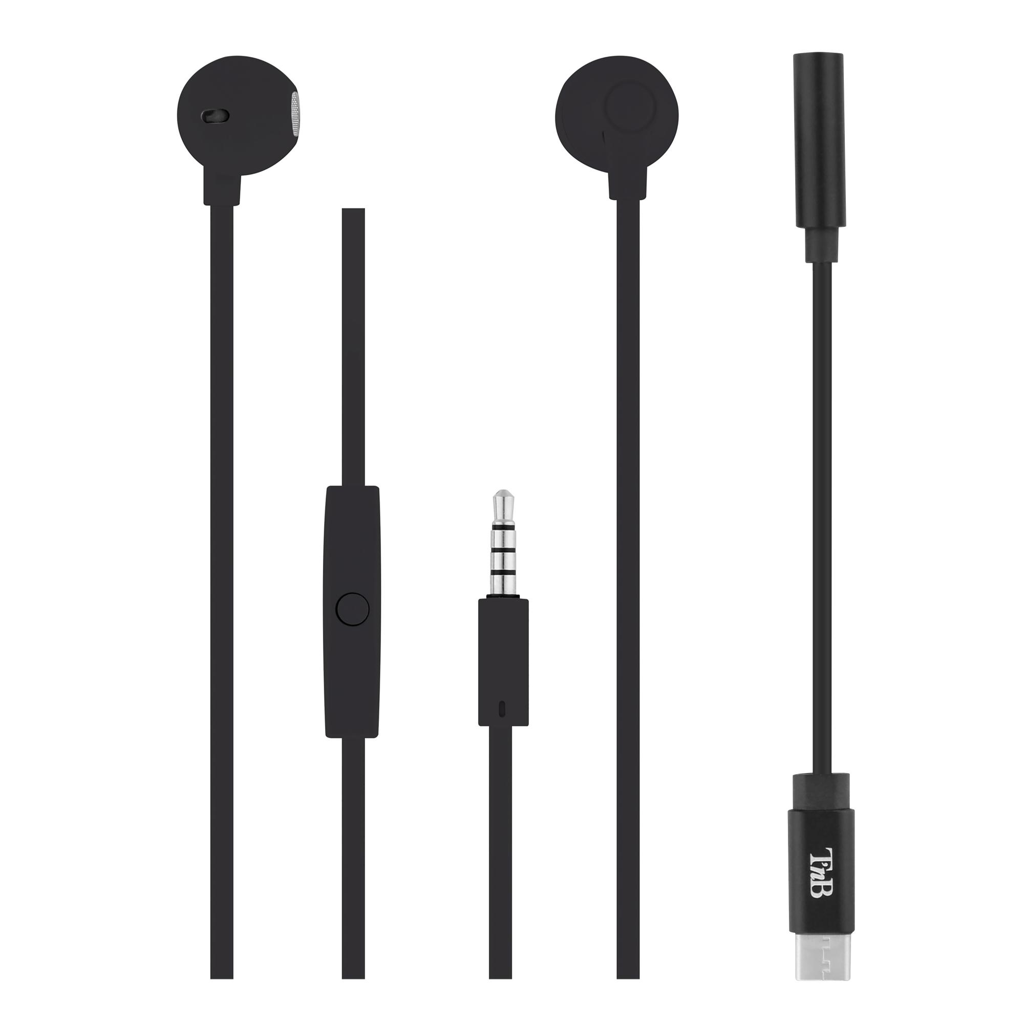 Tnb Sweet & Adaptateur Type C - semiaurales Negro
