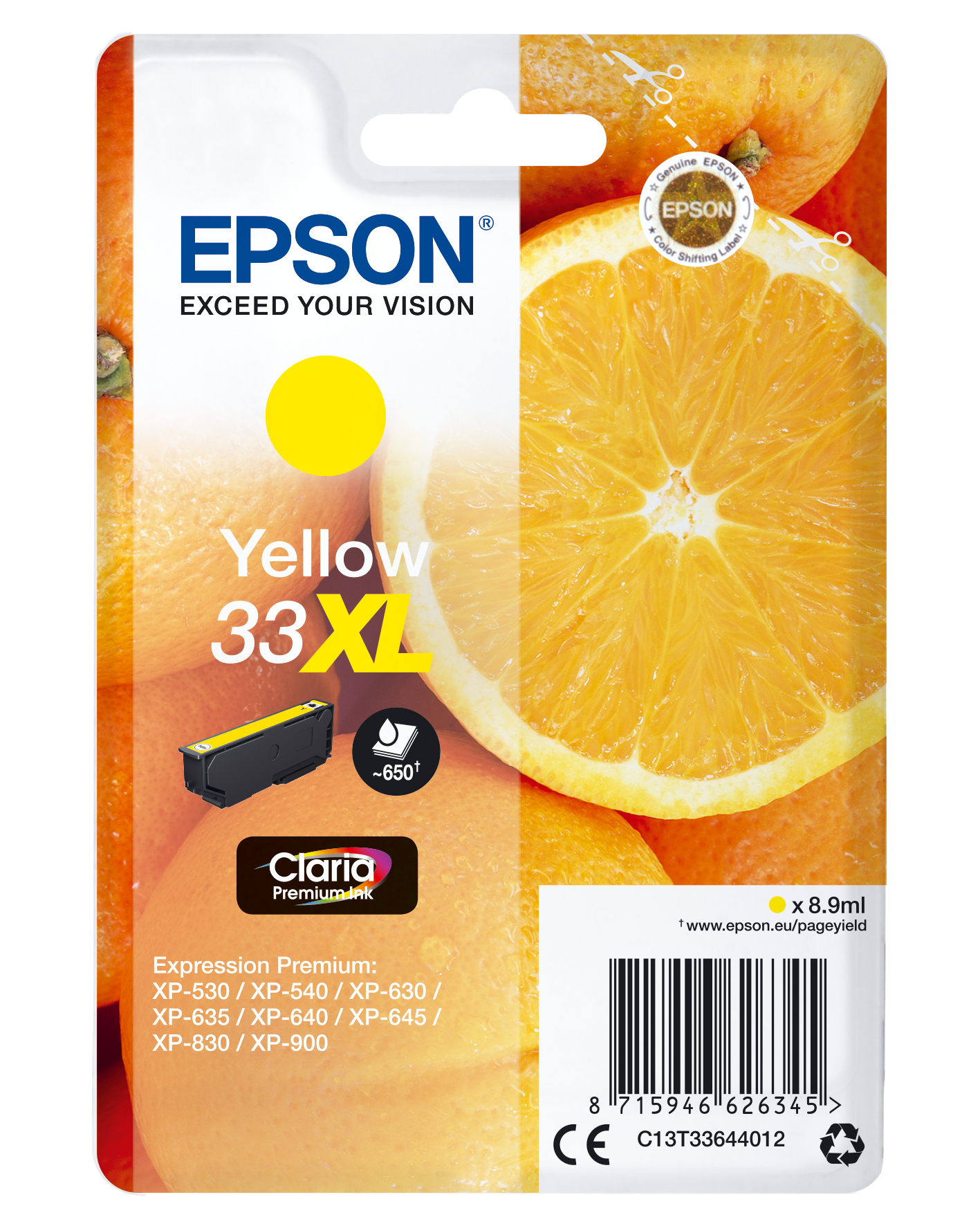 Epson Expression Home XP-530 Cartucho Amarillo
