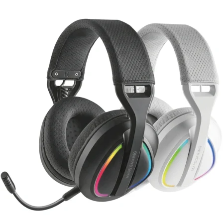 Auriculares Gaming Inalámbricos con Micrófono Mars Gaming Mhw-Quasar/ Jack 3.5 – Bluetooth