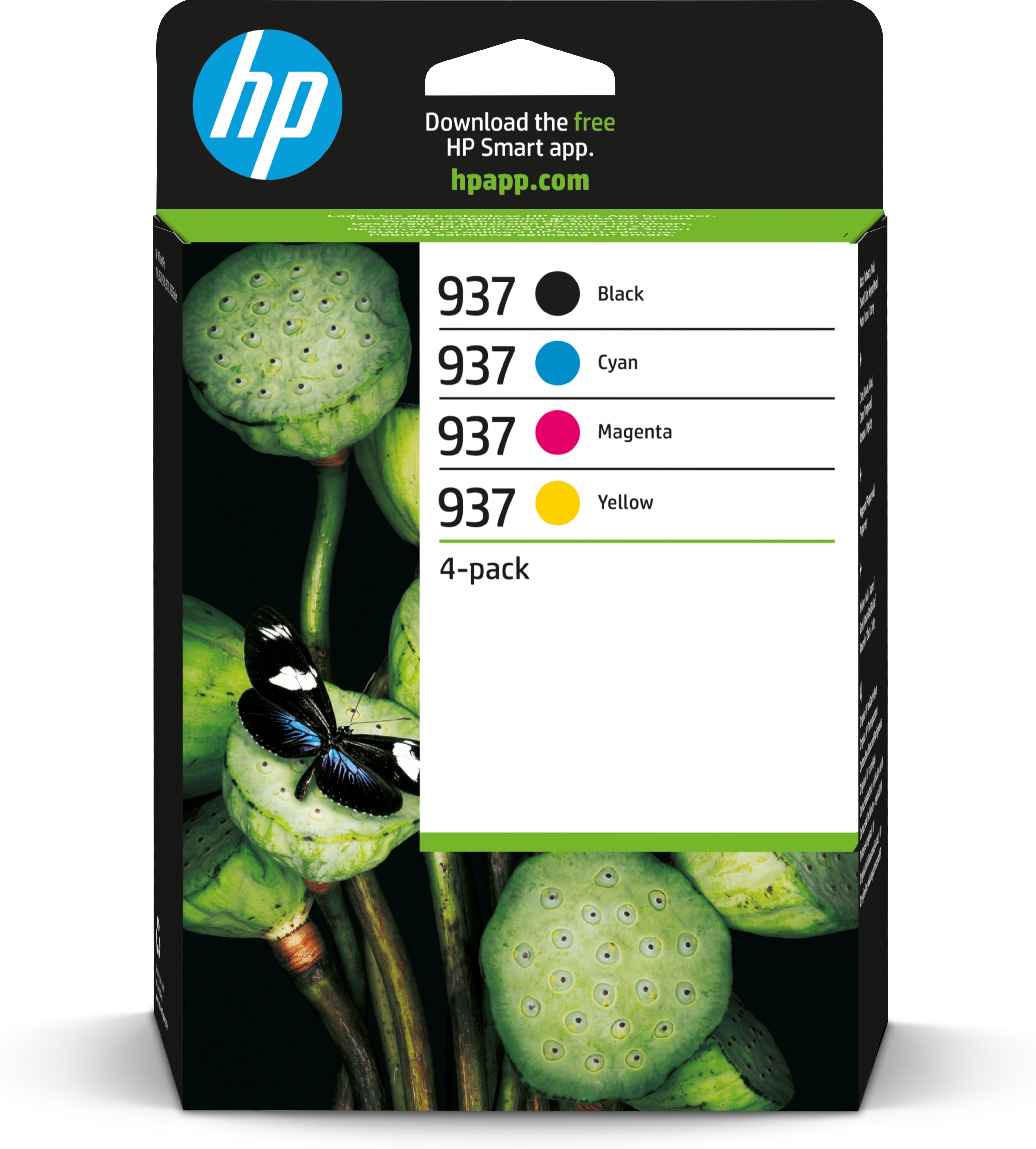 HP 937 Pack 4 Colores Cmyk