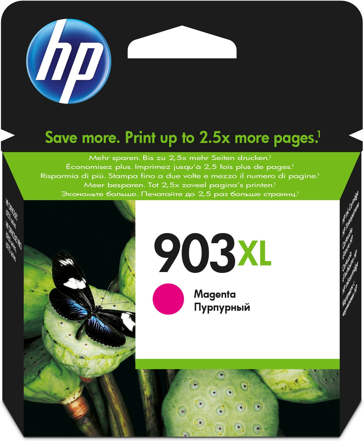 HP OfficeJet Pro 6860 / 6960 / 6970 Cartucho de tinta magenta Nº903XL