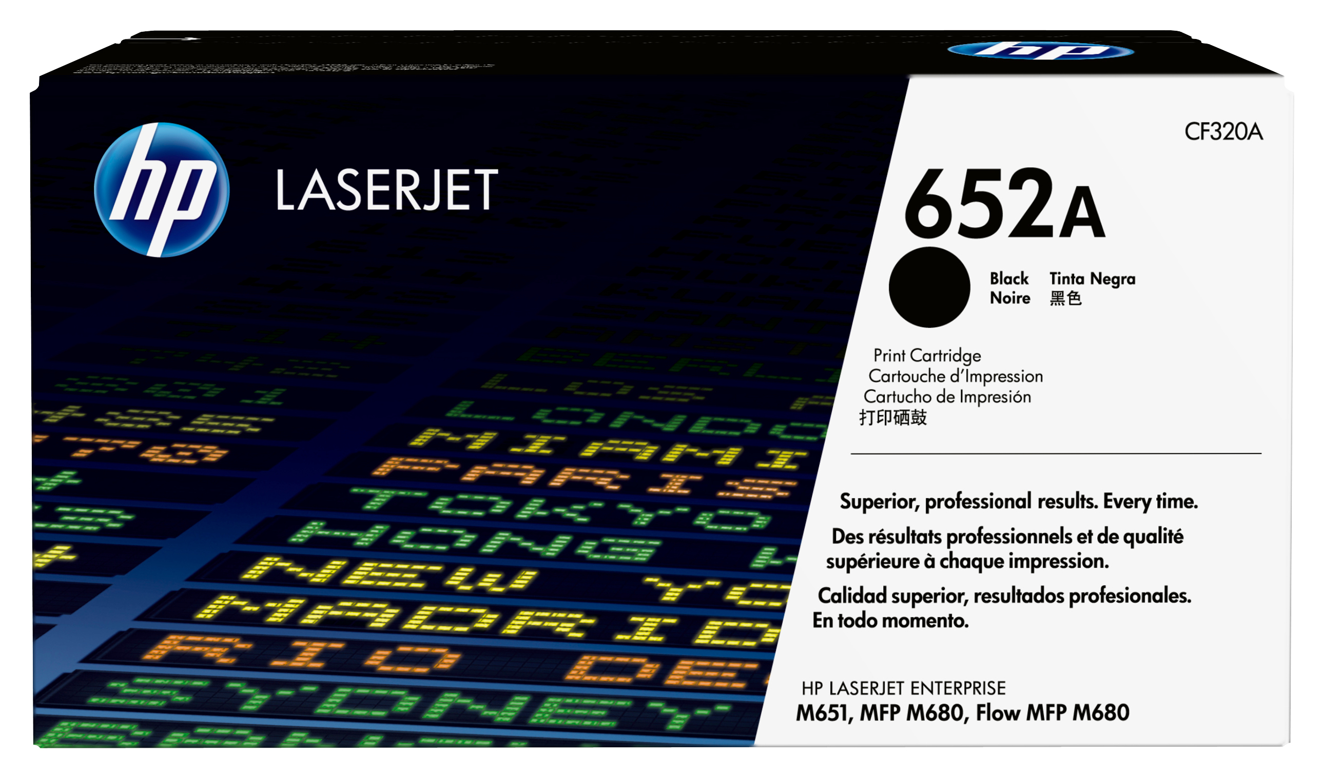 HP LaserJet Enterprise Flow Mfp M680f 652A Toner Negro