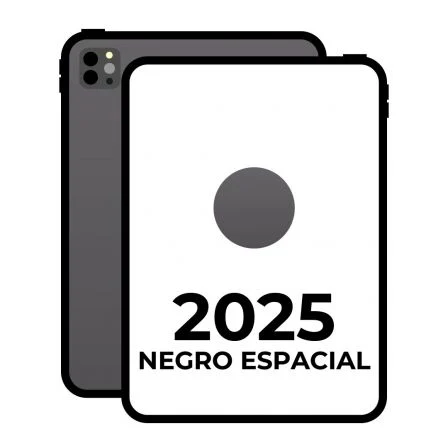 Apple iPad Pro 11" 2025 6th WiFi Cell/ 5G/ M5/ 256GB/ Negro Espacial