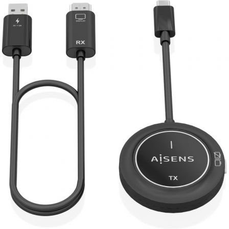 Aisens Transmisor de vídeo inalámbrico USB Tipo-C – HDMI