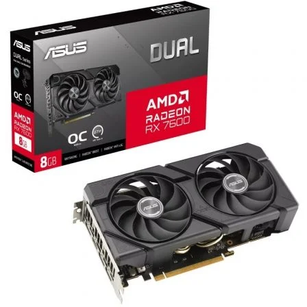 ASUS Dual Radeon Rx 7600 Evo Oc/ 8GB GDDR6