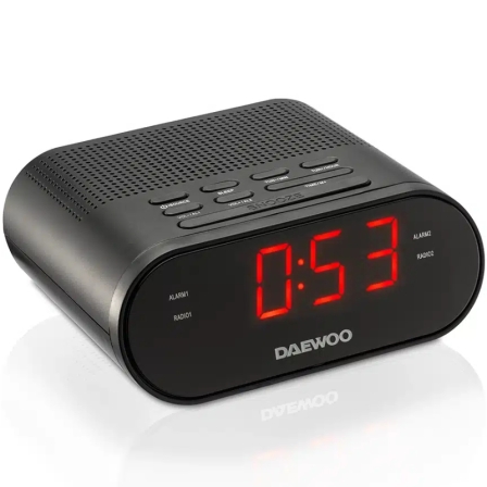 Despertador Daewoo DW1218/ Radio FM